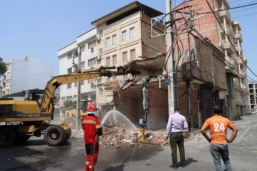 بازگشایی املاک خیابان شریعتی قائمشهر