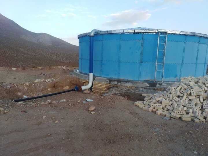پیشرفت ۹۰ درصدی ساخت مخزن ذخیره آب روستای اسبوکلا بابل