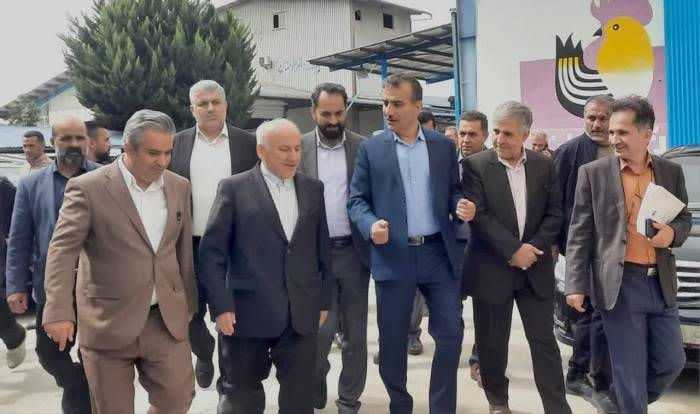 بازدید استاندار از شهرک صنعتی رستم کلا؛ گلایه از کمبود حمایت های بانکی