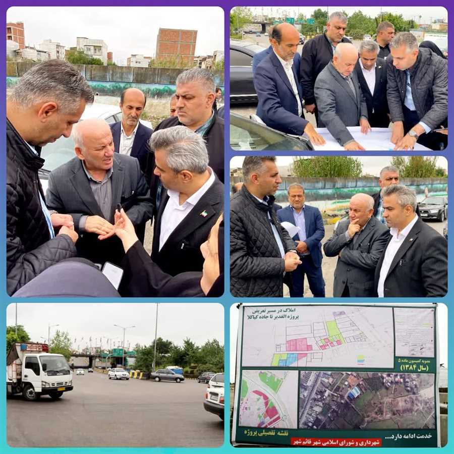 بازگشایی محور «الغدیر» و تحول بنیادین در مدیریت پسماند قائمشهر