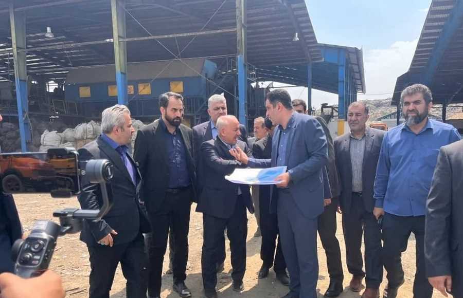 بازدید استانداز از 2 پروژه کلیدی شهری قائمشهر